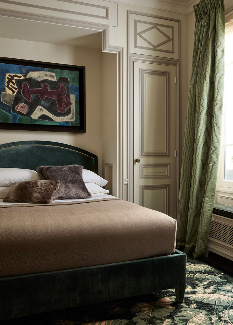 巴黎经典法式公寓的活力彩绘-10