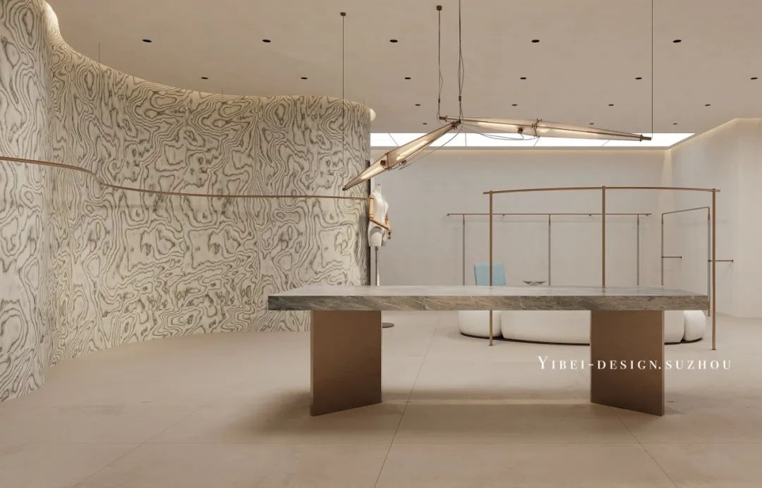 羊毛衫针织展厅丨中国苏州丨YIBEI DESIGN-13