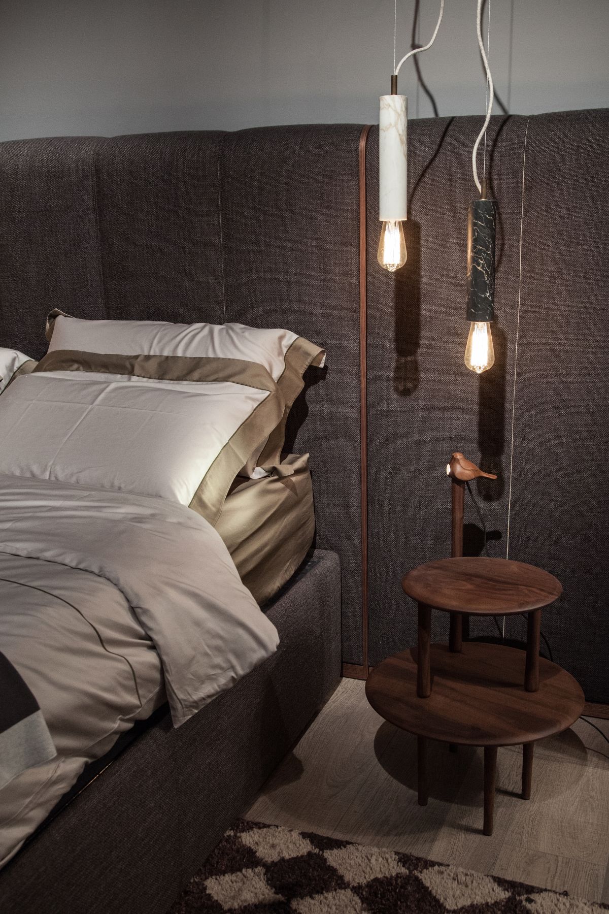 Inspiring Ways Of Decorating With A Grey Bed Frame-5