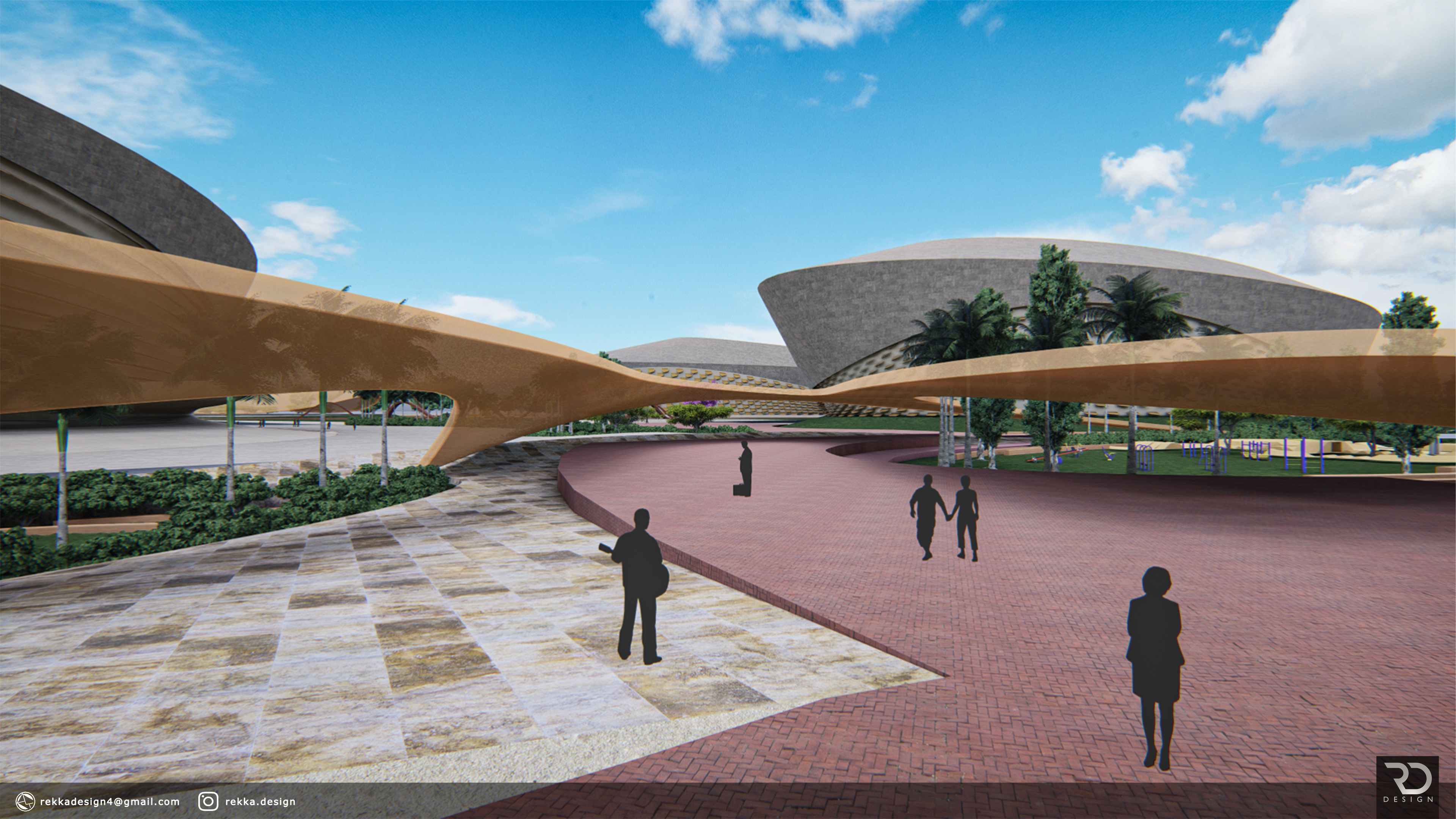 大学体育城丨埃及丨Architecture design studio VIII-39