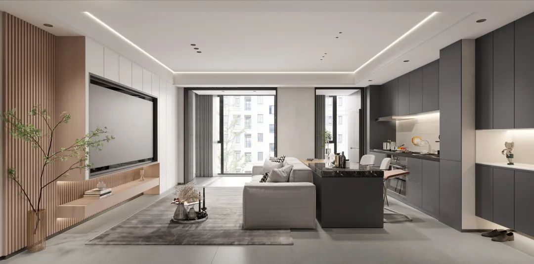 实景 | 75㎡现代简约毕业照，视觉效果两倍大！-22