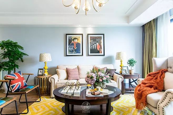 《柠檬冰蓝》美式宅，生活美学从摆餐桌开始-15