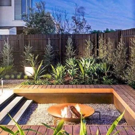 诗画般的庭院卡座设计-20