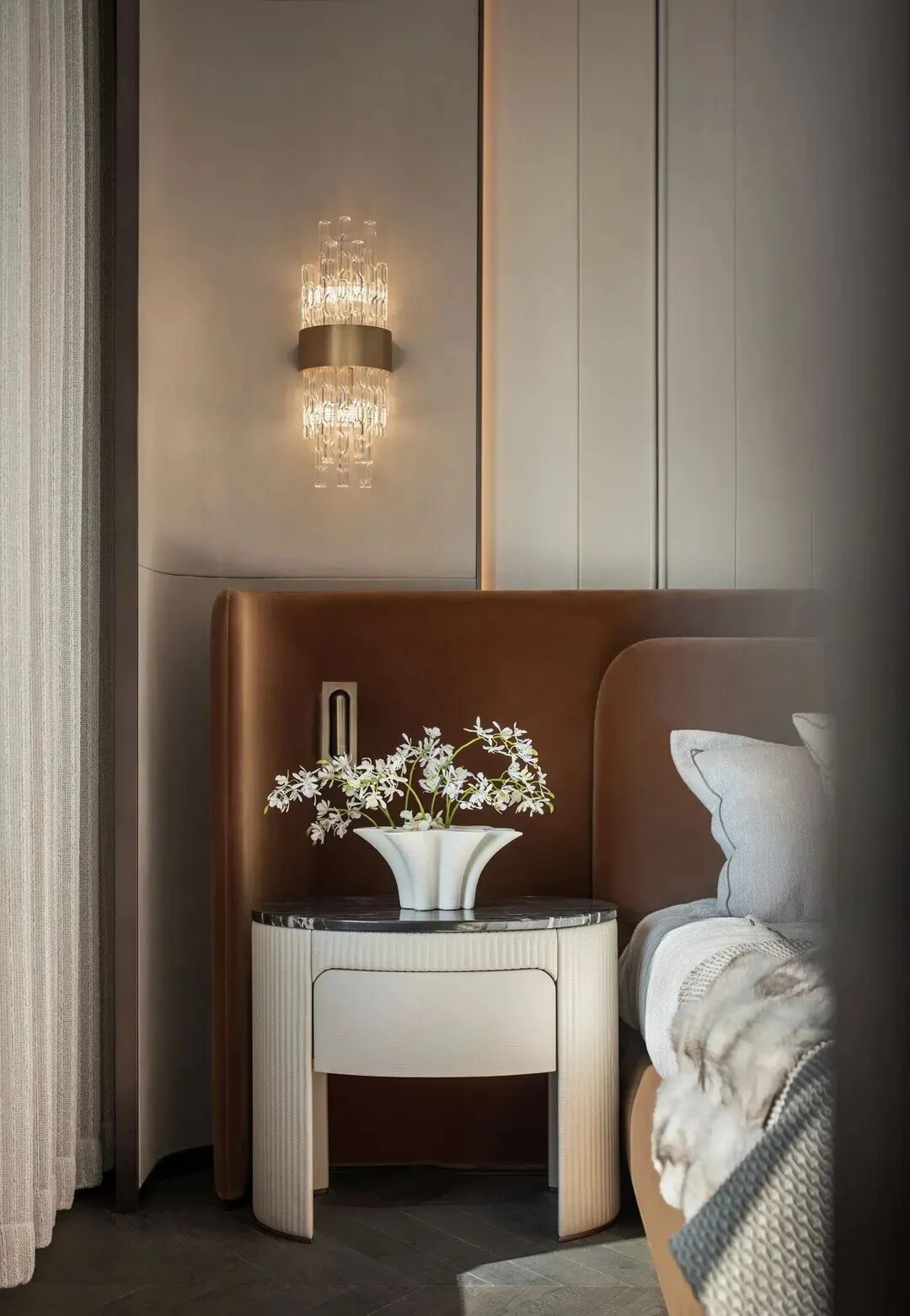 211㎡暖色系，富人圈都爱的隐奢风！-29