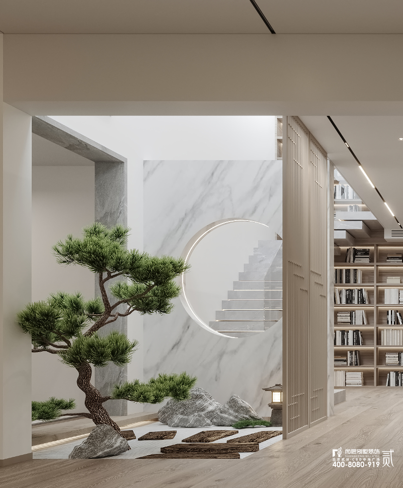 尚层贰分作品 | 禧瑞春秋900㎡合院别墅，这才是传统文化的精神内核~-27