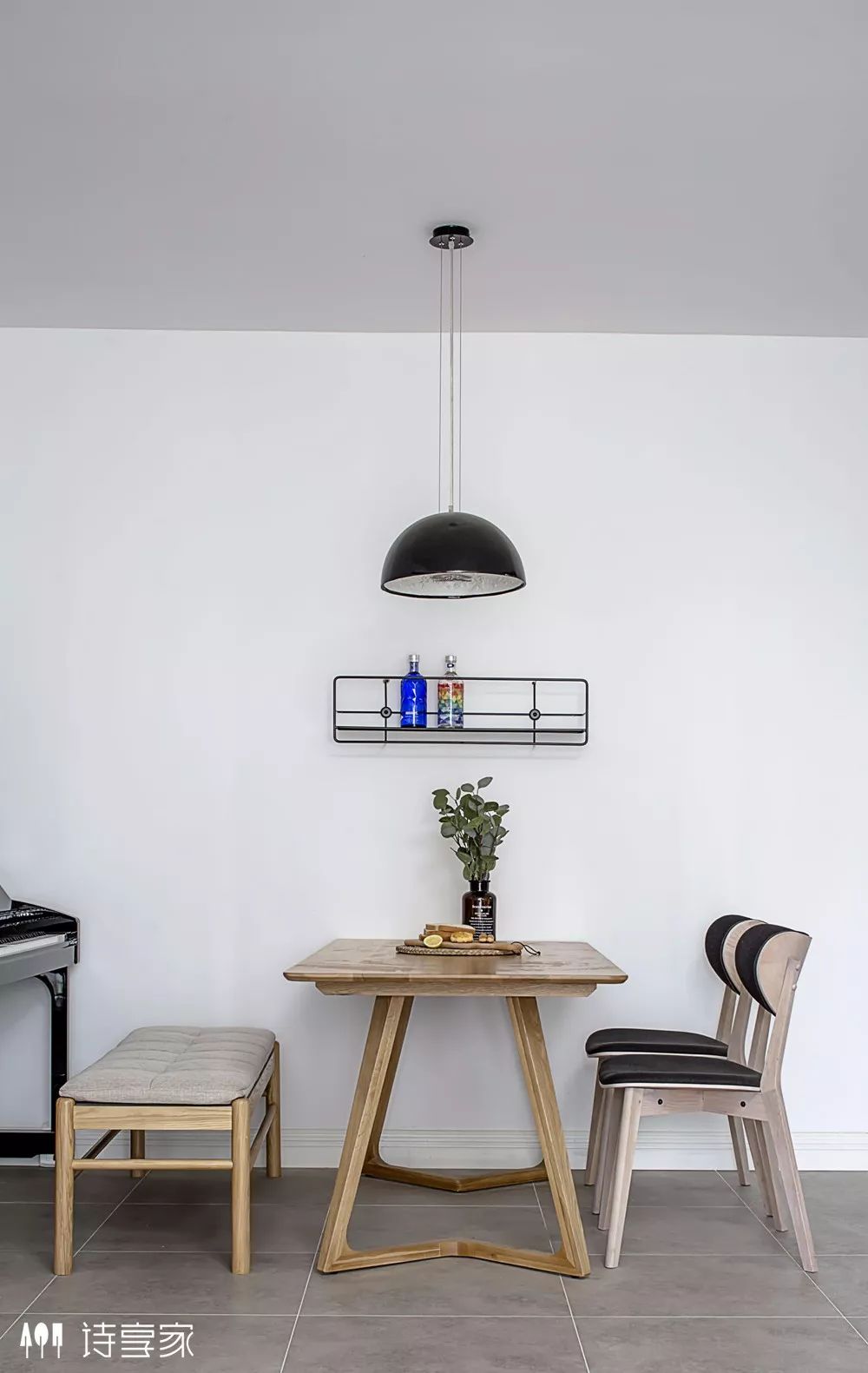 诗享家打造 133㎡北欧风美式线条清新家-35