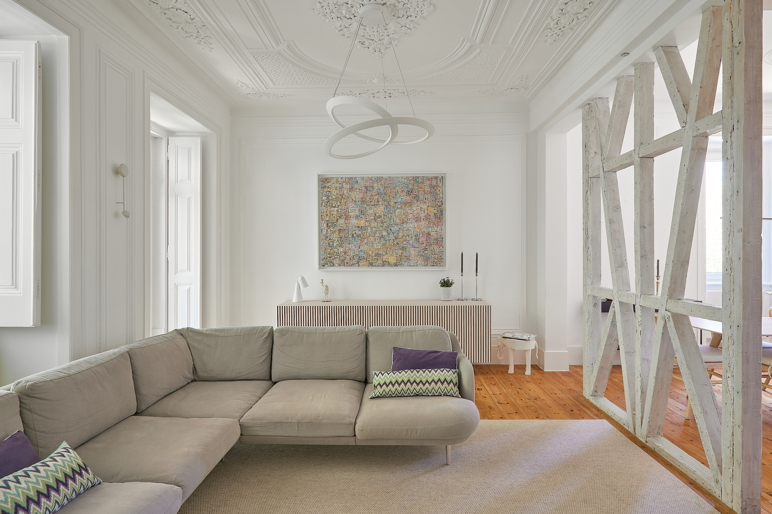 葡萄牙里斯本现代简约家庭公寓设计丨CFarquitetos-12