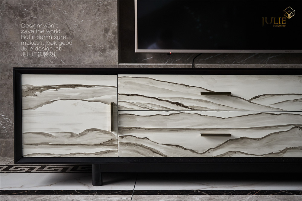 杭州东海闲湖城新中式混搭设计,呈现雅致空间-23