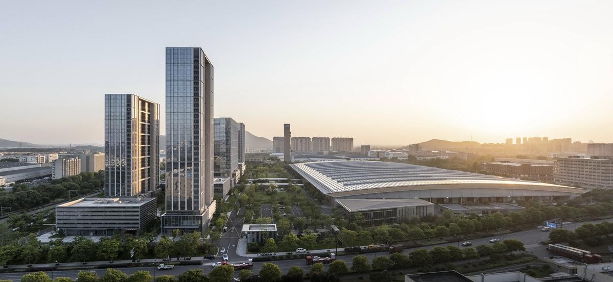 西奥电梯产业园三期丨中国杭州丨goa大象设计,亚景景观设计,苏州金螳螂建筑装饰-14