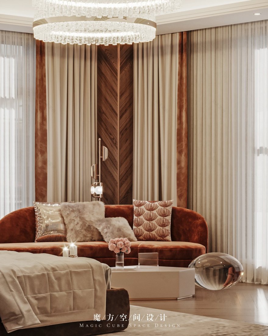 南昌意式轻奢别墅项目丨中国南昌丨魔方空间设计-9