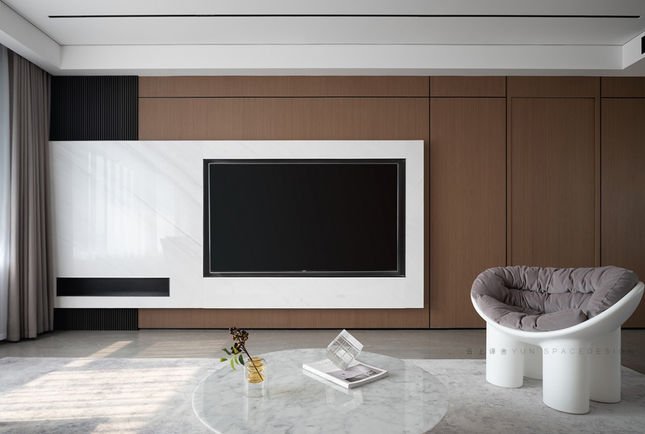 淄博紫薇园 199㎡现代轻奢住宅设计 | 品质生活,优雅时尚-30