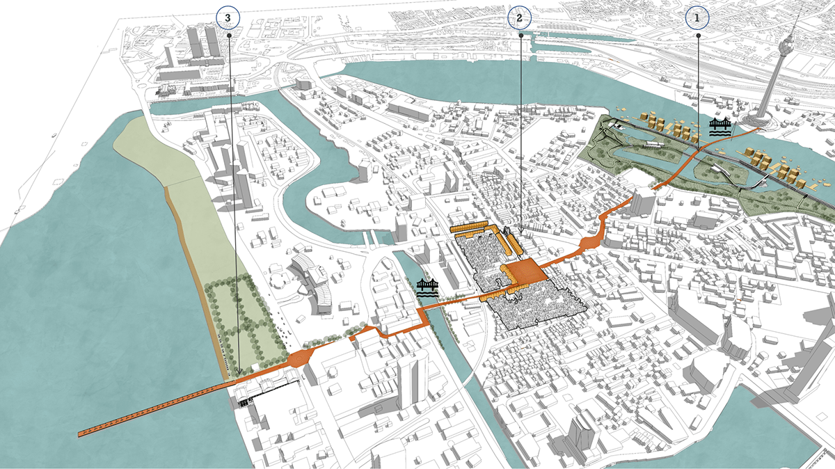 斯里兰卡“塔楼至码头”城市设计项目丨斯里兰卡科伦坡-11