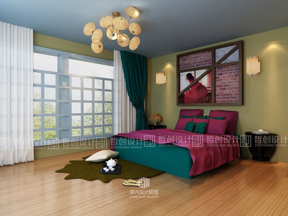 味梓巢主题酒店装修设计效果图-昆明酒店装修设计-18