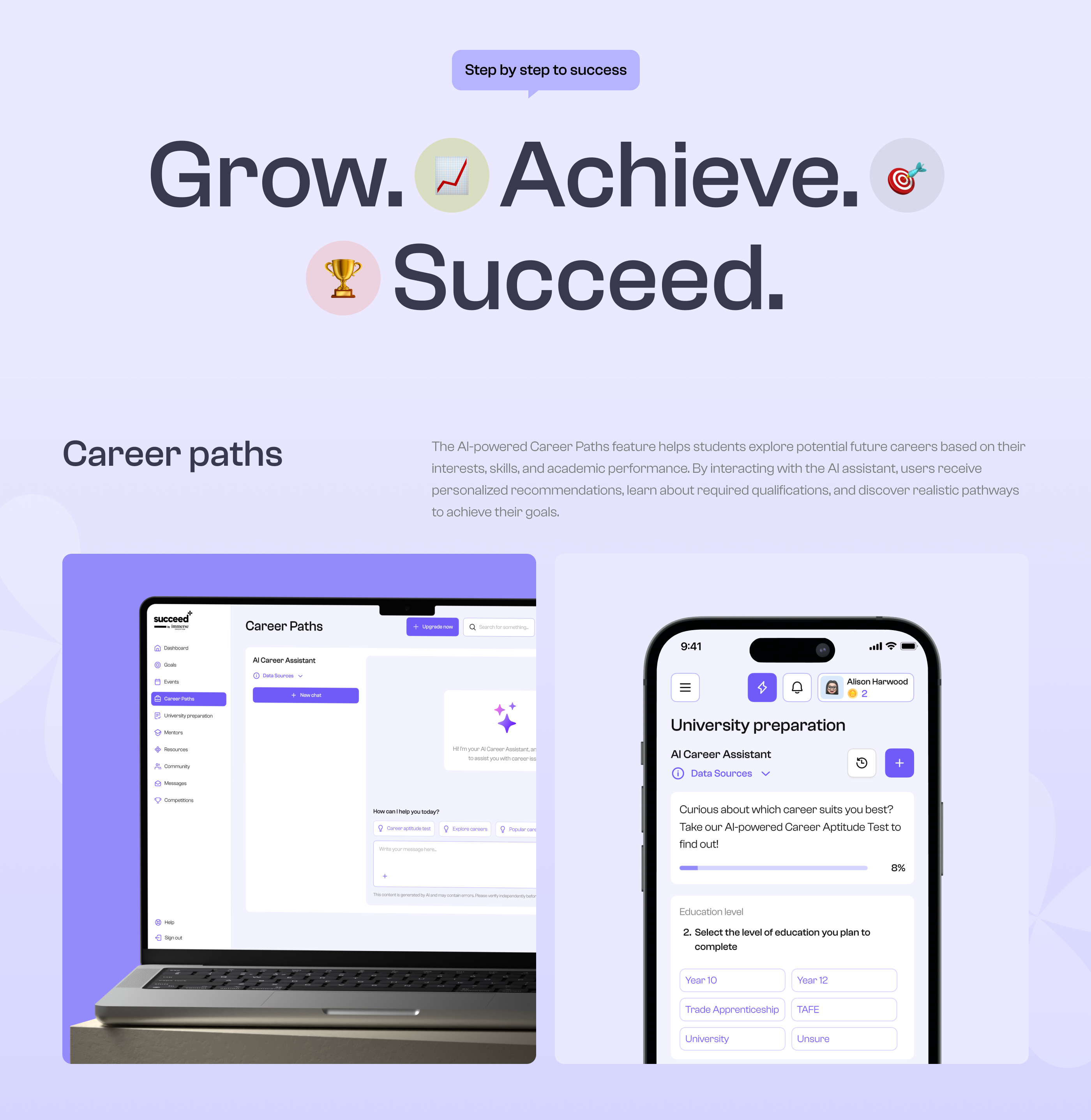 Succeed. EdTech Web App-9