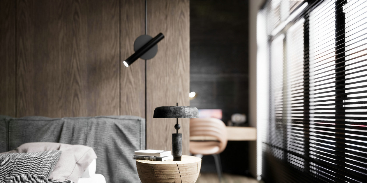 148㎡高级黑+橙色 见证激情的力量，打造经典时尚-13