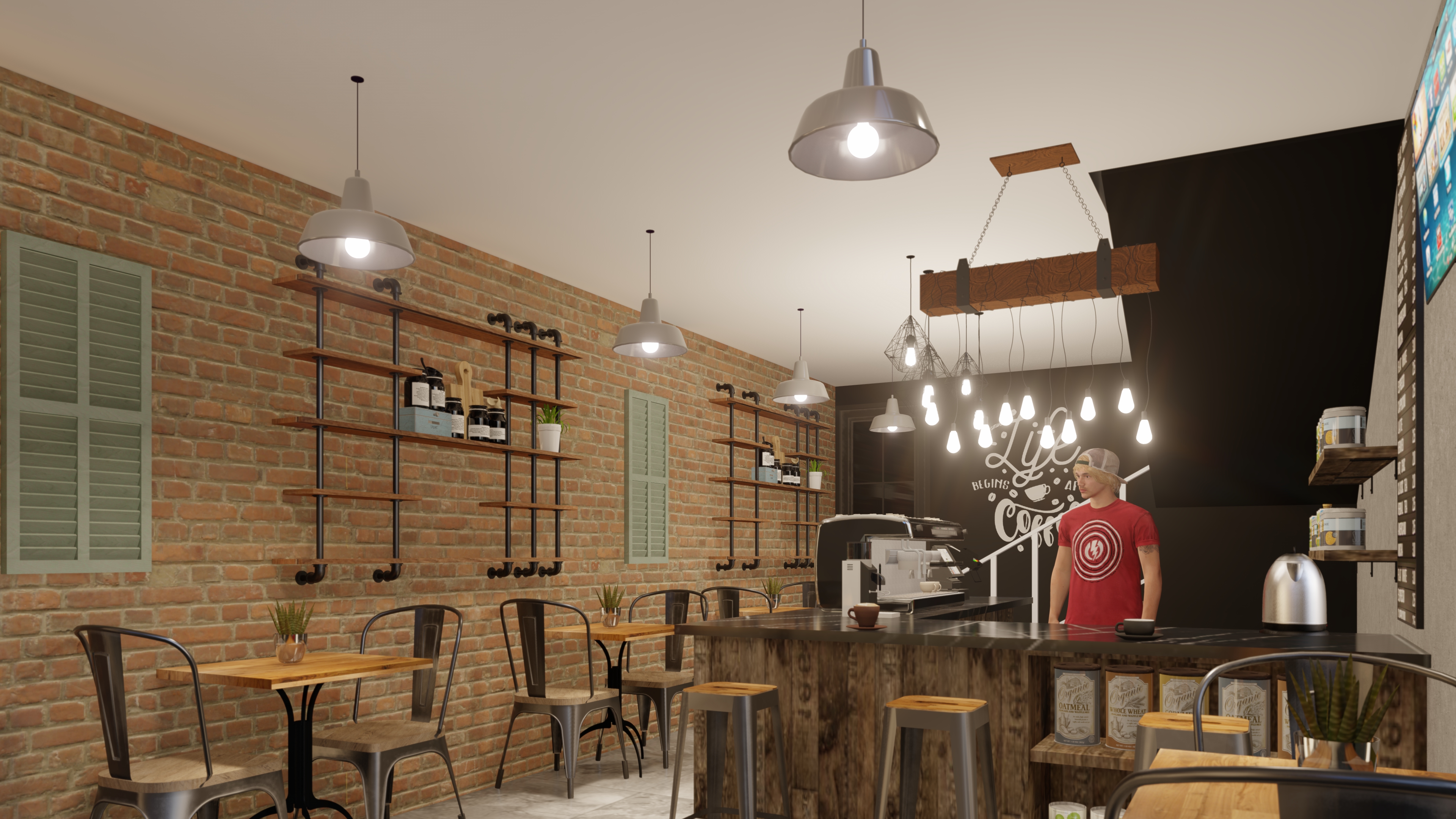 科科特咖啡店和餐厅丨PT Nusa Multi Dimensi-4