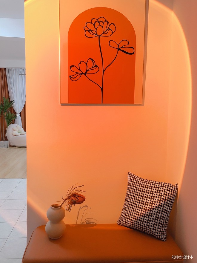 5万元一居42平米装修案例·效果图  42㎡焦糖复古的二人爱巢丨中国北京-29