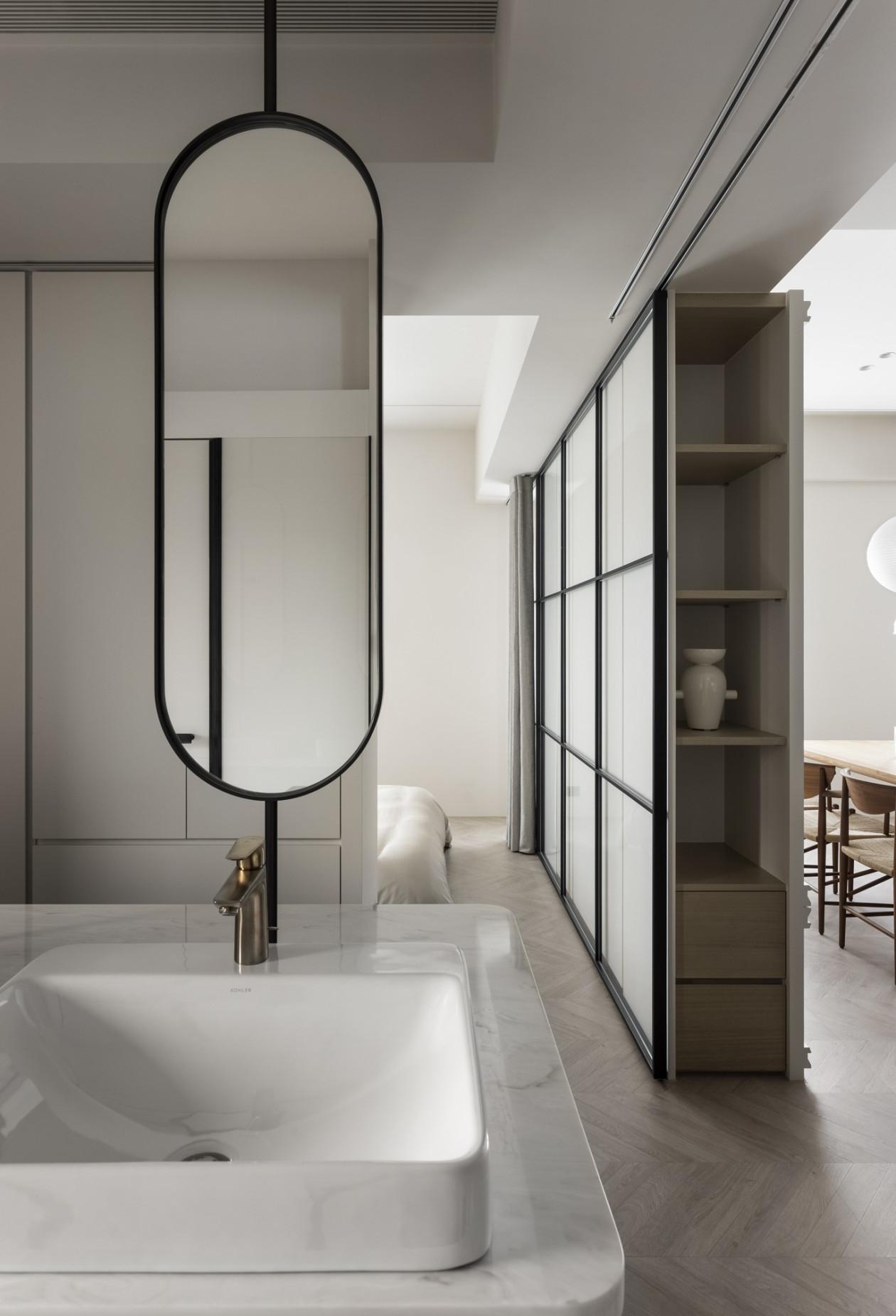 极简公寓遇上高级灰丨甘纳设计-24