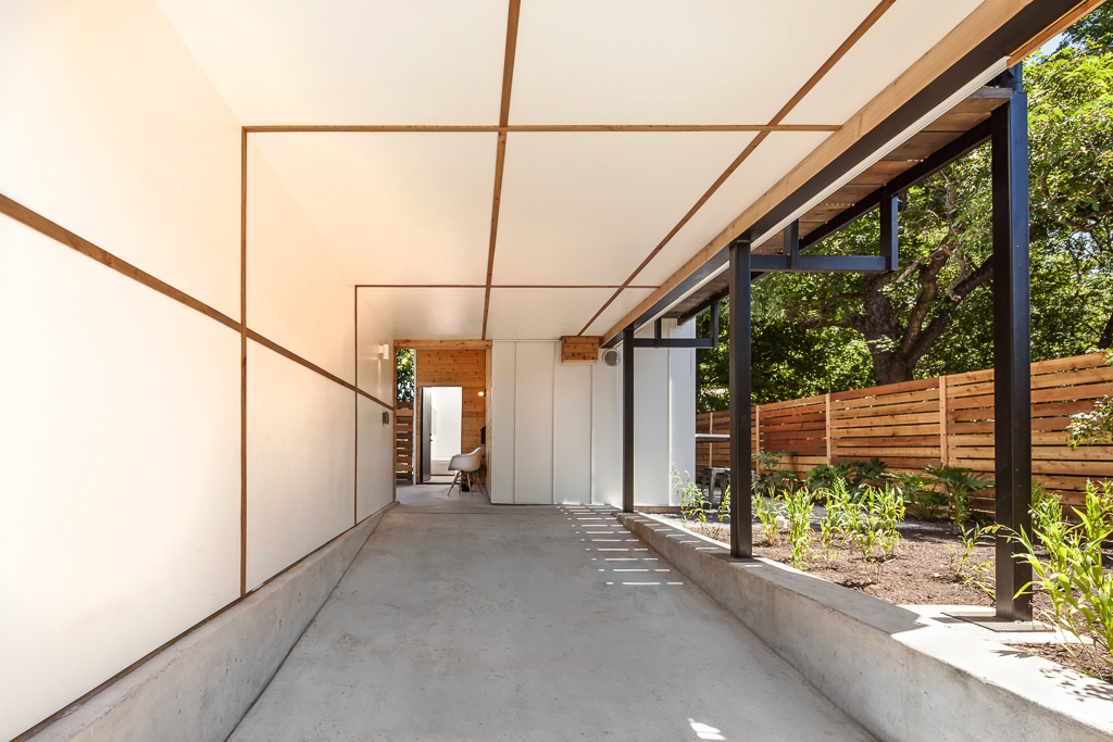 奥斯汀市中心绿色住宅，生活空间与自然融合-11