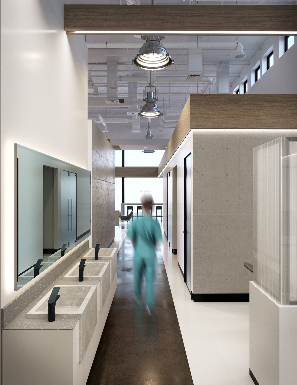 佛罗里达 Benedetti 口腔诊所  ArchViz Wroclaw-8