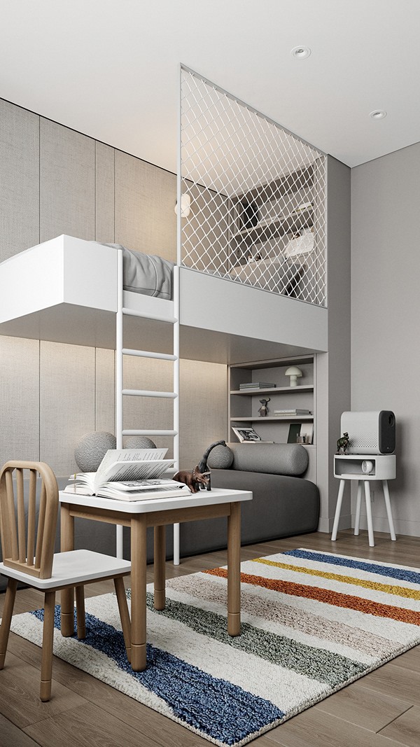 78㎡小空间公寓设计 超精致！-21