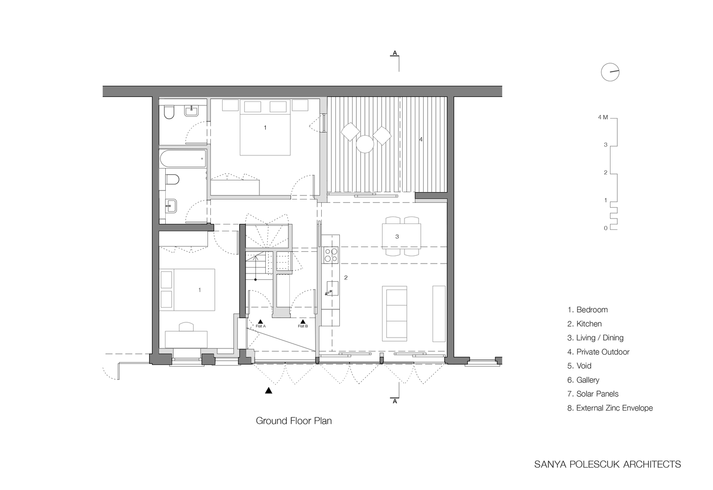 伦敦老屋变现代公寓的绿色翻新-27