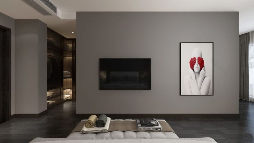 九里晴川现代轻奢风,高级灰与轻奢的完美融合-30