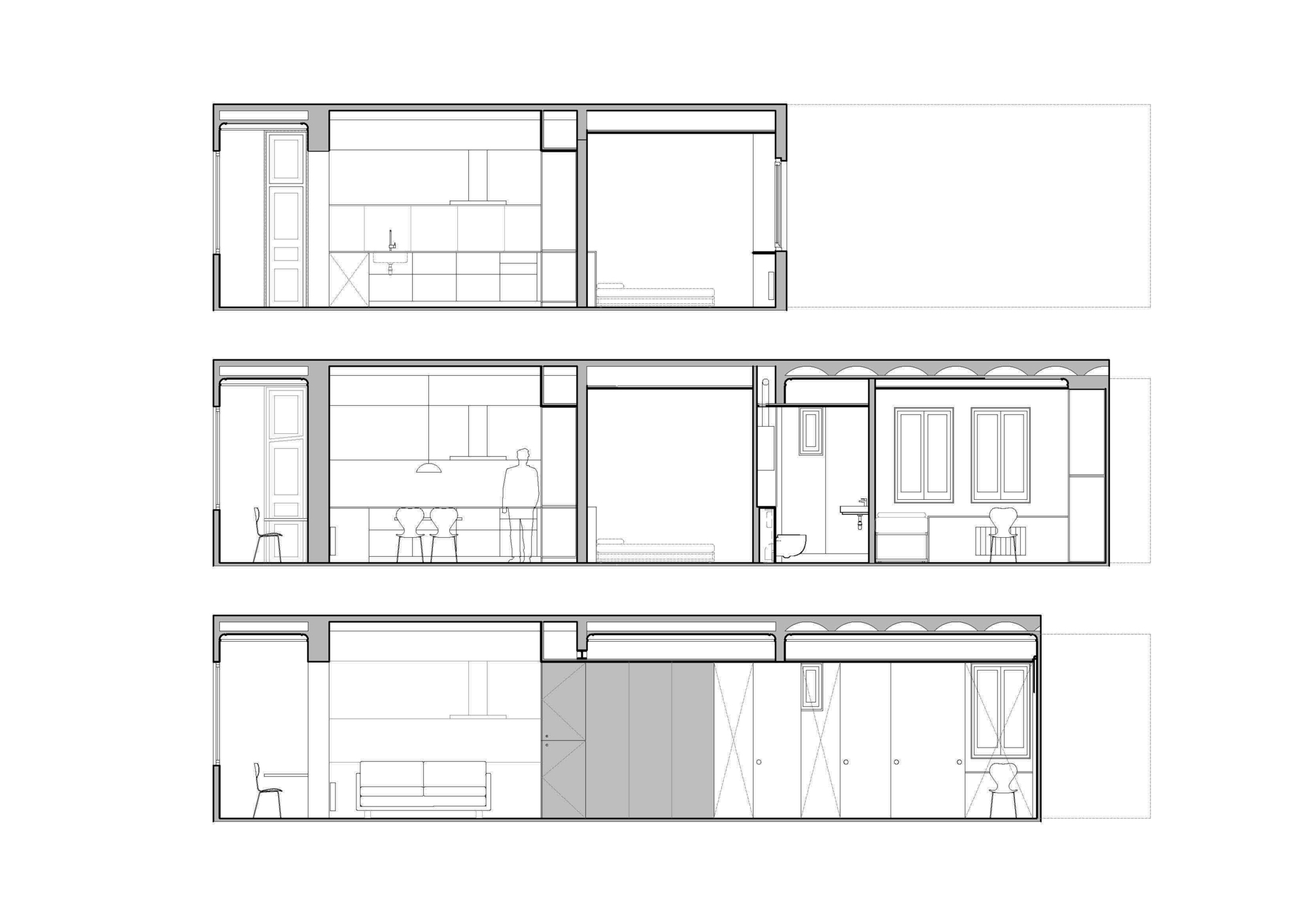 Sant Antoni 住宅翻新丨西班牙巴塞罗那丨Parramon + Tahull Arquitectes-30