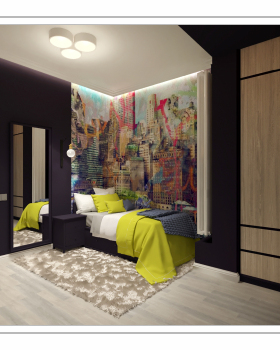 Apartment interior in Moscow