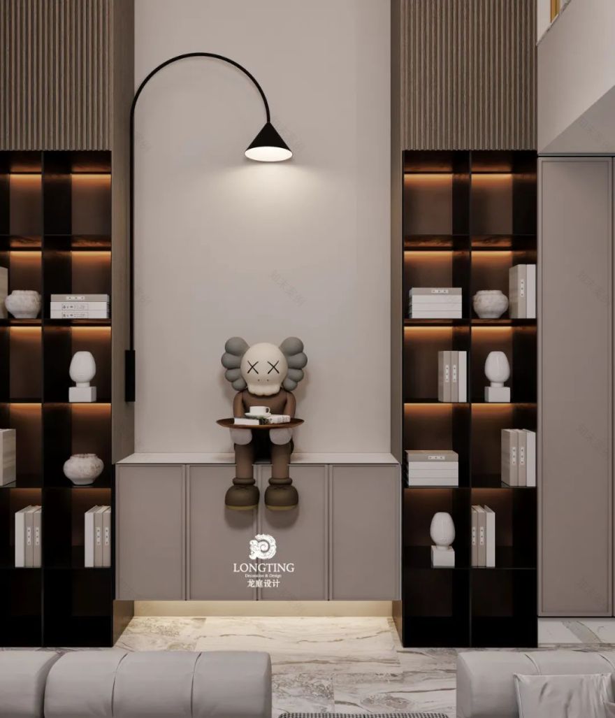 悦江南 377 方现代简约排屋设计-33