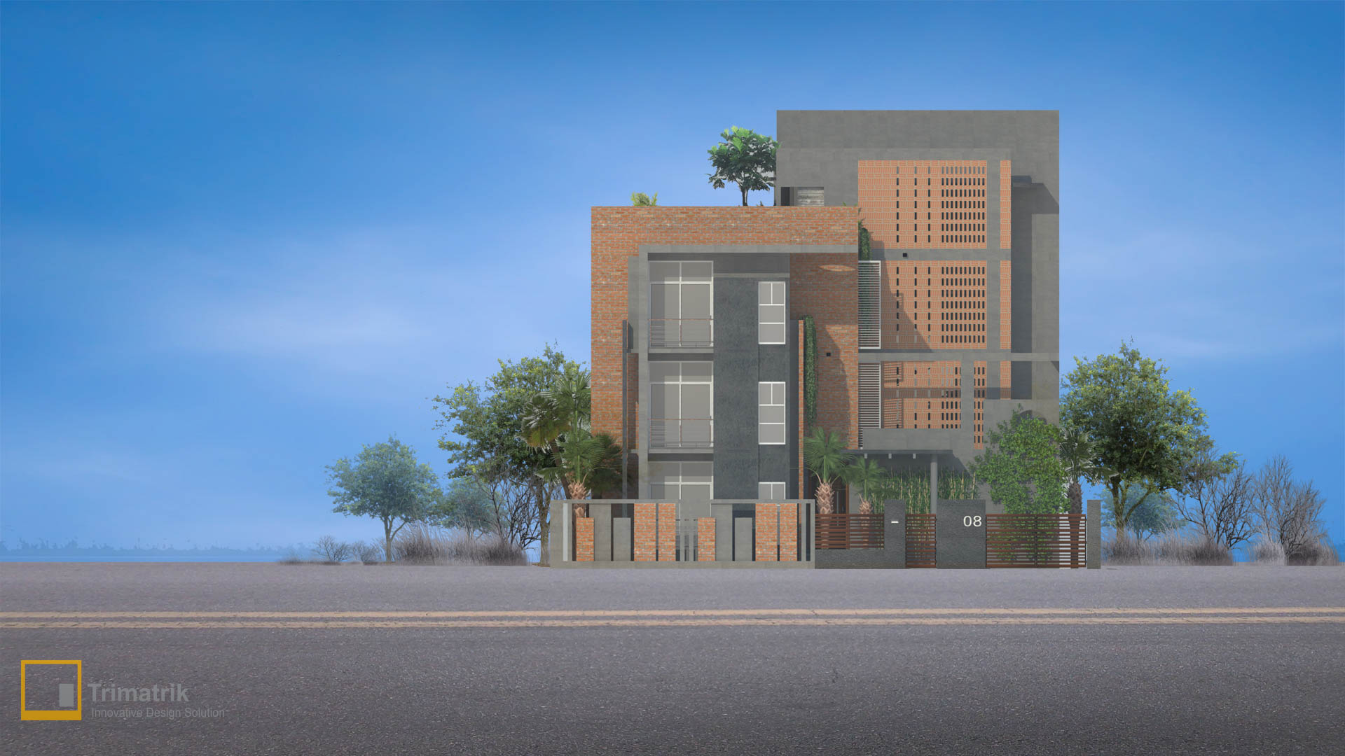 Residential Triplex Building at Lohagara, Chittagong.-17