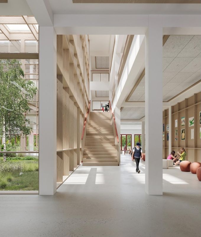 卡尔内奈儿童幼儿园及小学项目丨立陶宛维尔纽斯丨“A2SM”公司-24