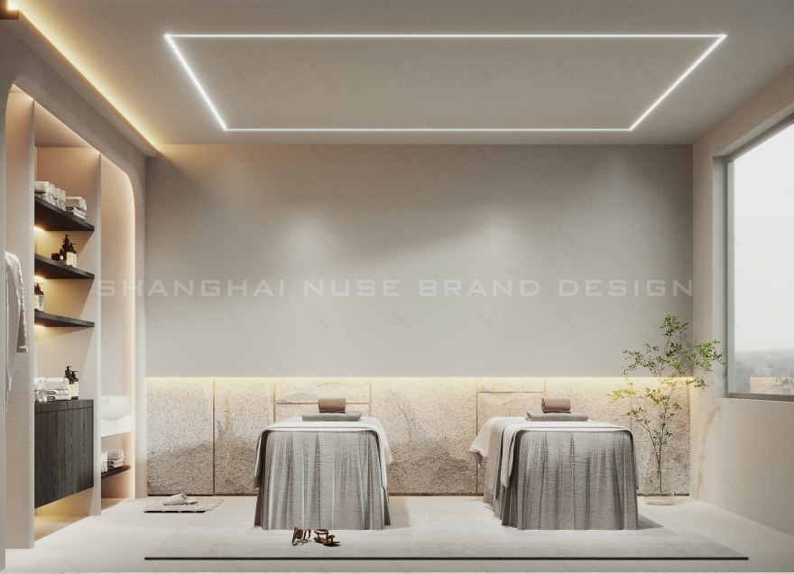 踏入即沦陷!这家美容院让 “松弛感” 成为空间的呼吸-5