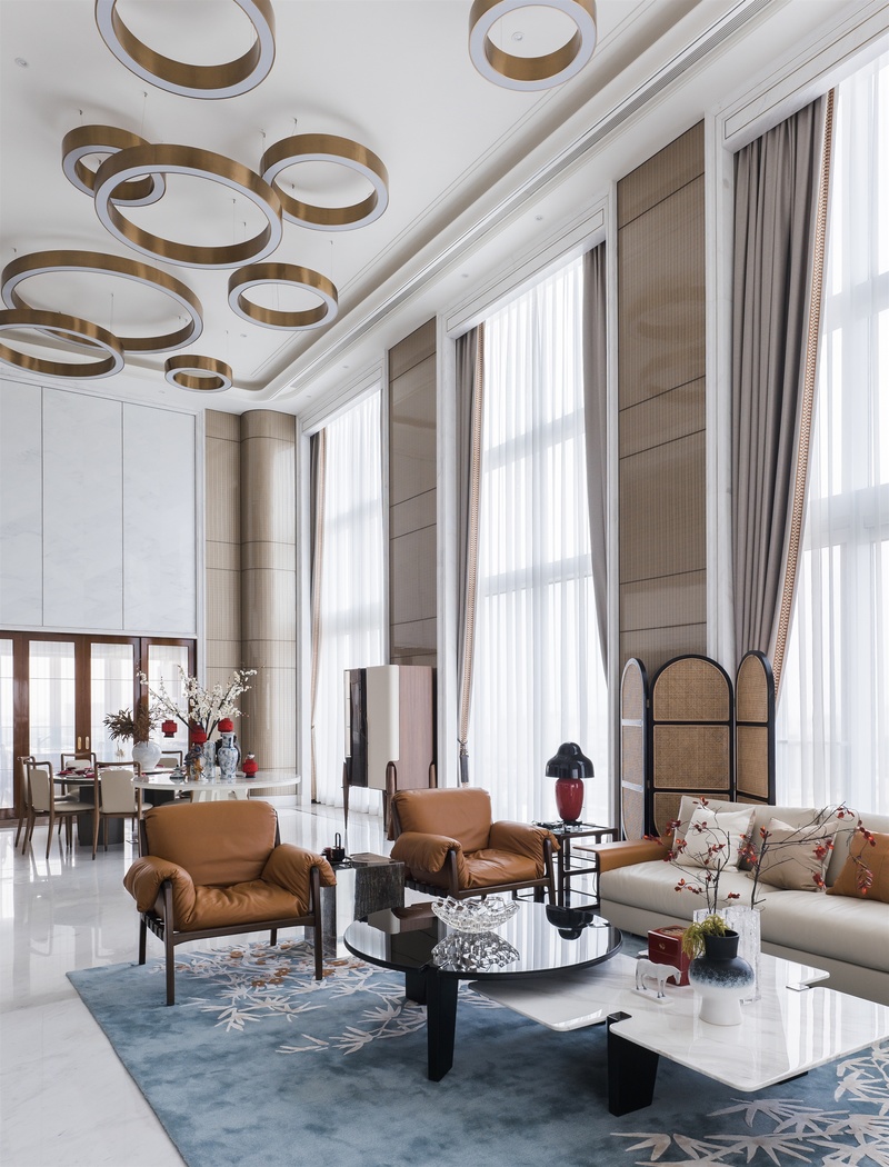 武林壹号顶层跃墅 | 东西合璧，安享家的艺术-31