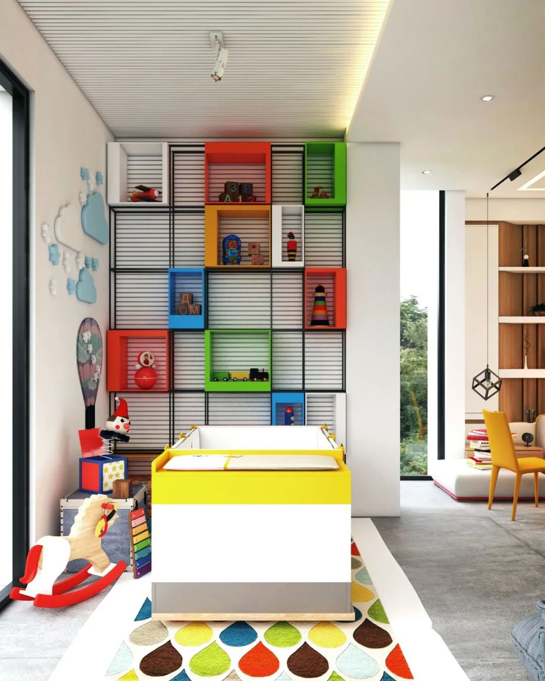 伊朗 800㎡简约别墅，东西向规划保通风-46