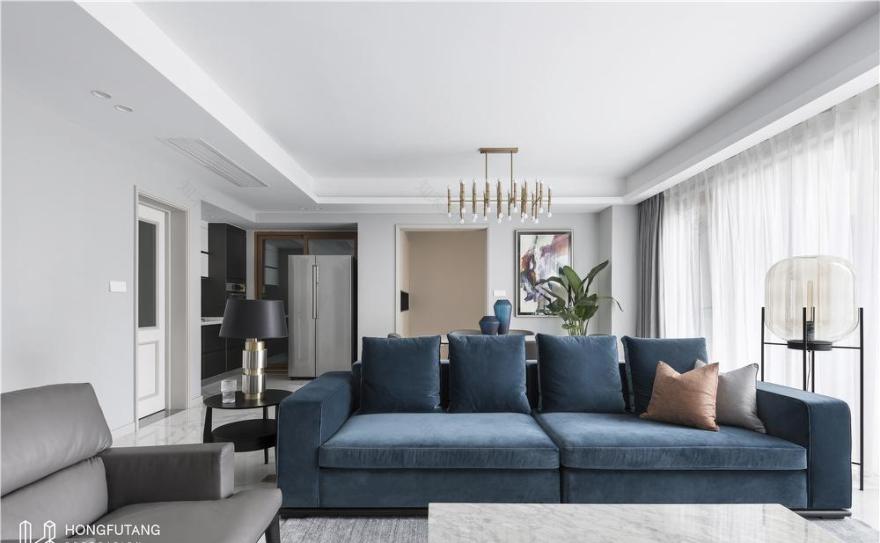 现代简约家居,打造通透互动空间-5