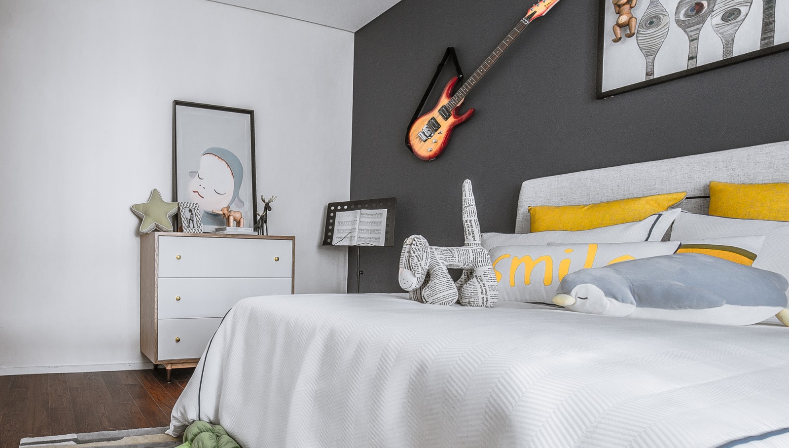 招商海德公学 E 地块 120㎡现代样板间-17