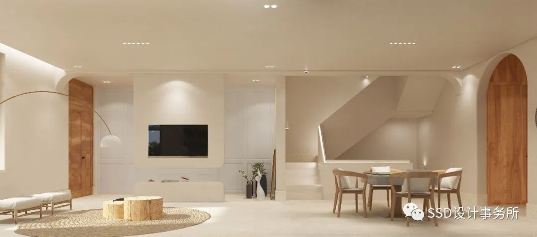 大地色调的现代家居,寻觅和谐与宁静-44