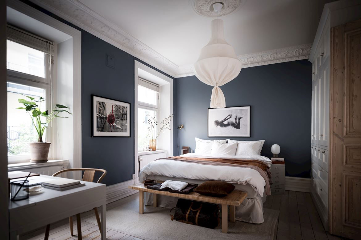 哥德堡原木门与现代风格公寓设计-10