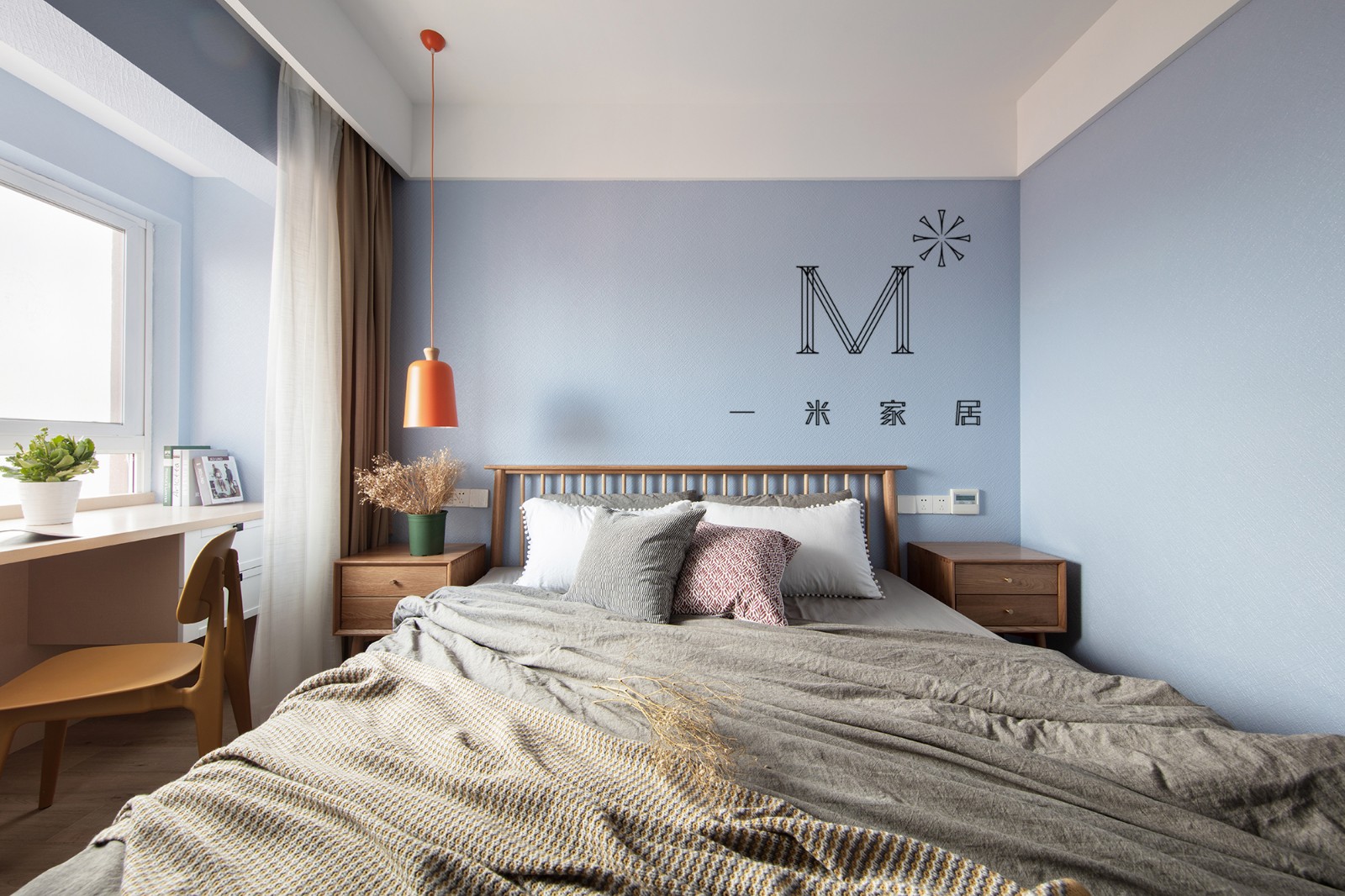 北欧风清新家居，吉他声与青草味的完美融合-16