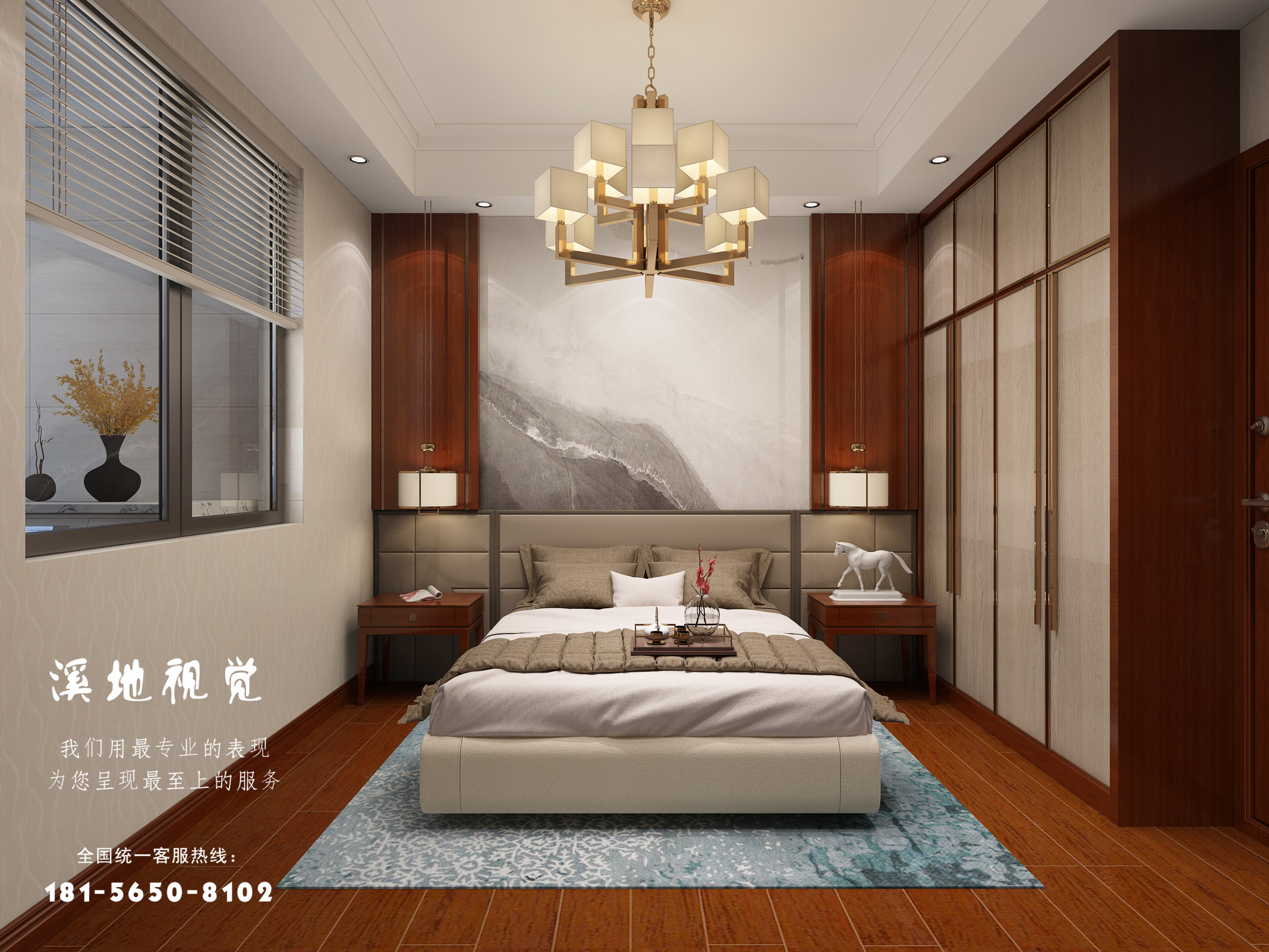 新中式样板间设计 | 溪地设计张冰-5