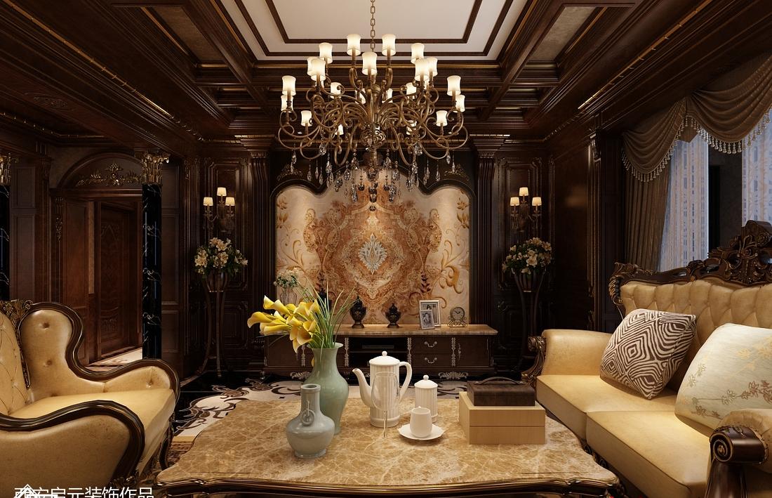 古典欧式风格·底跃·西安启元装饰-2