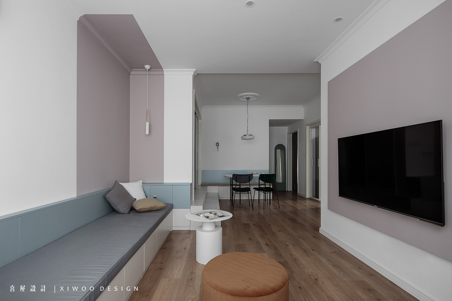 成都金科东方雅郡·蓝月亮 home,打造法式复古明亮北欧风居所-19