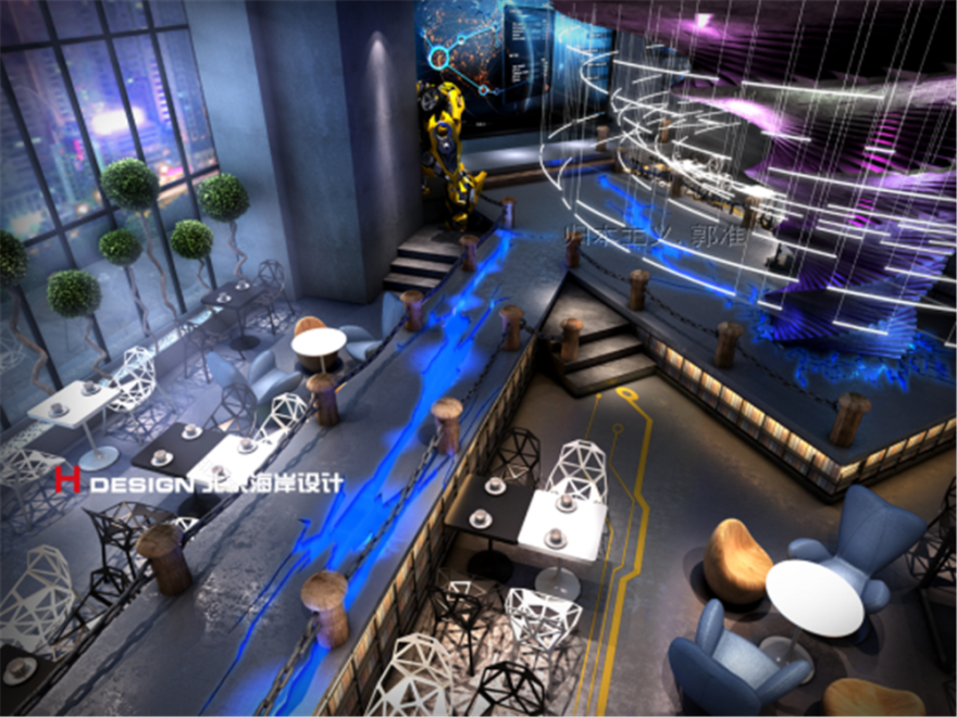 创客咖啡室内设计案例——北京海岸设计出品-39