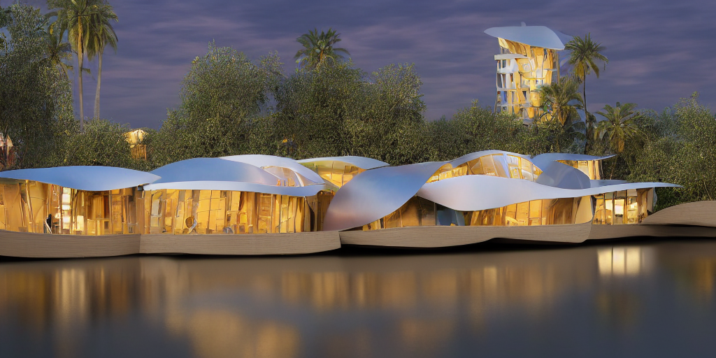 流体,建筑概念丨Stabledffiusion-7