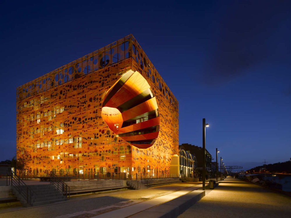 法国里昂橙色立方体(2011)(Jakob + Macfarlane Architects)设计-15