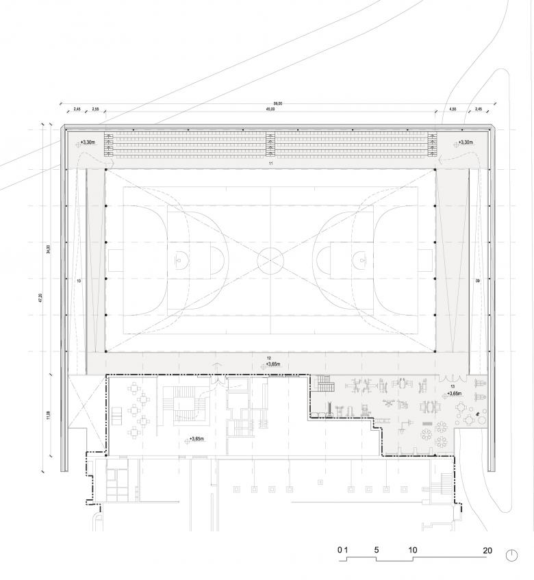 Sadar+Vuga丨Sports Hall Extension丨比利时-30