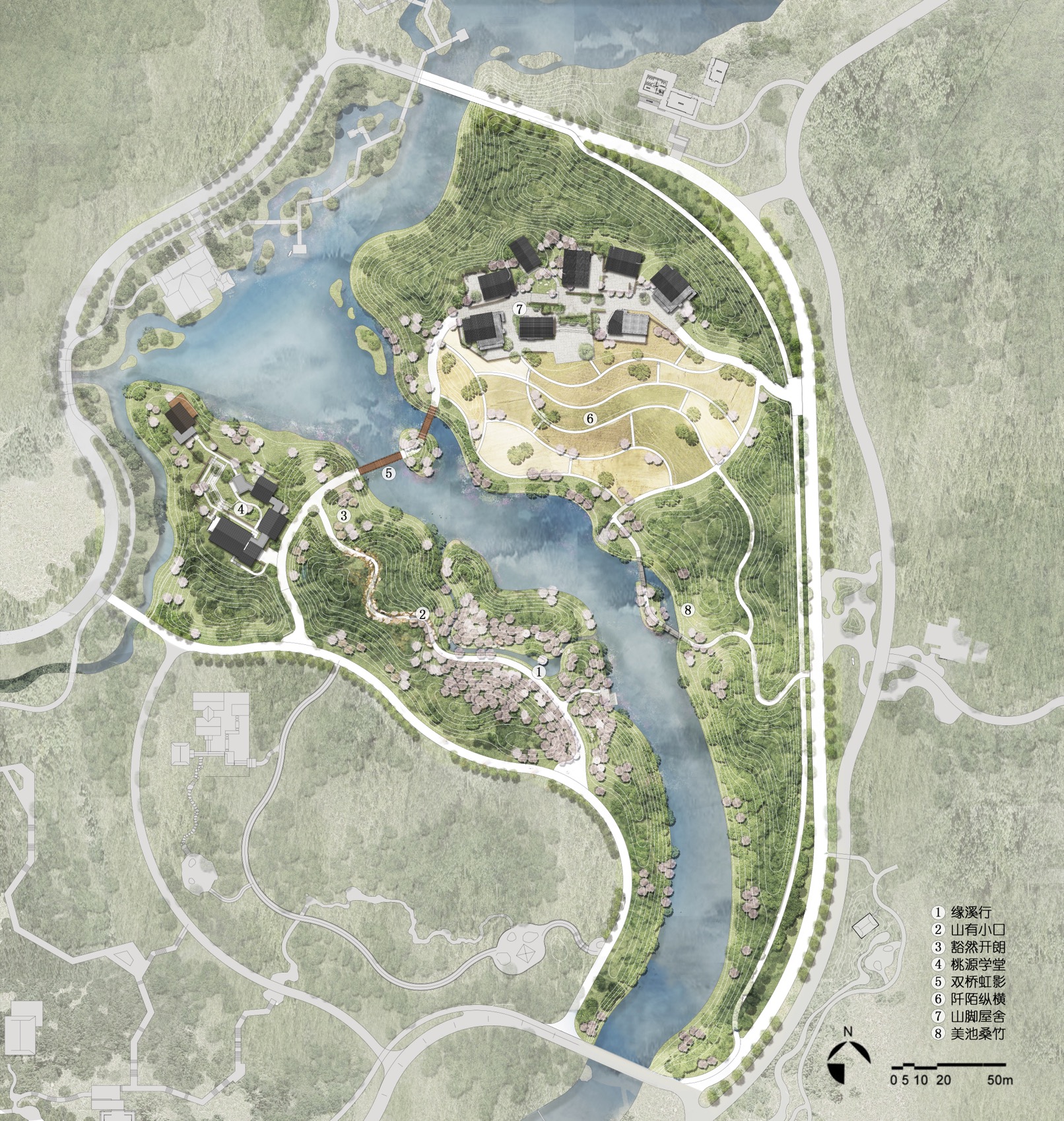 雄安新区悦容公园桃花园丨北京林业大学园林学院,北京多义景观规划设计事务所-64