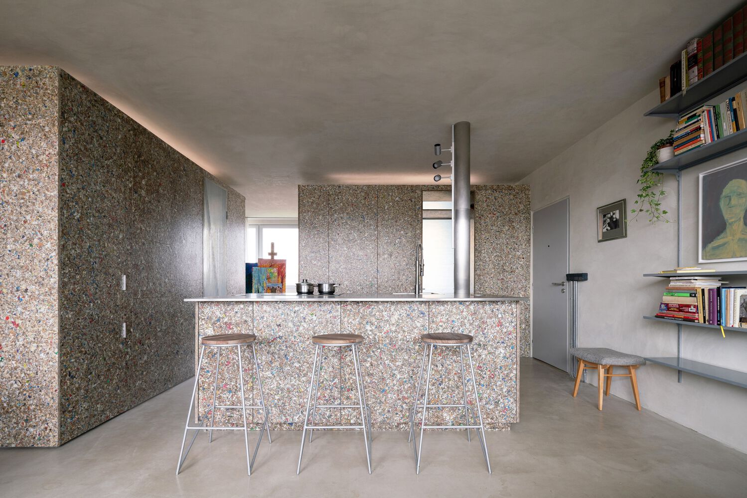 废材打造现代公寓丨意大利布拉-1