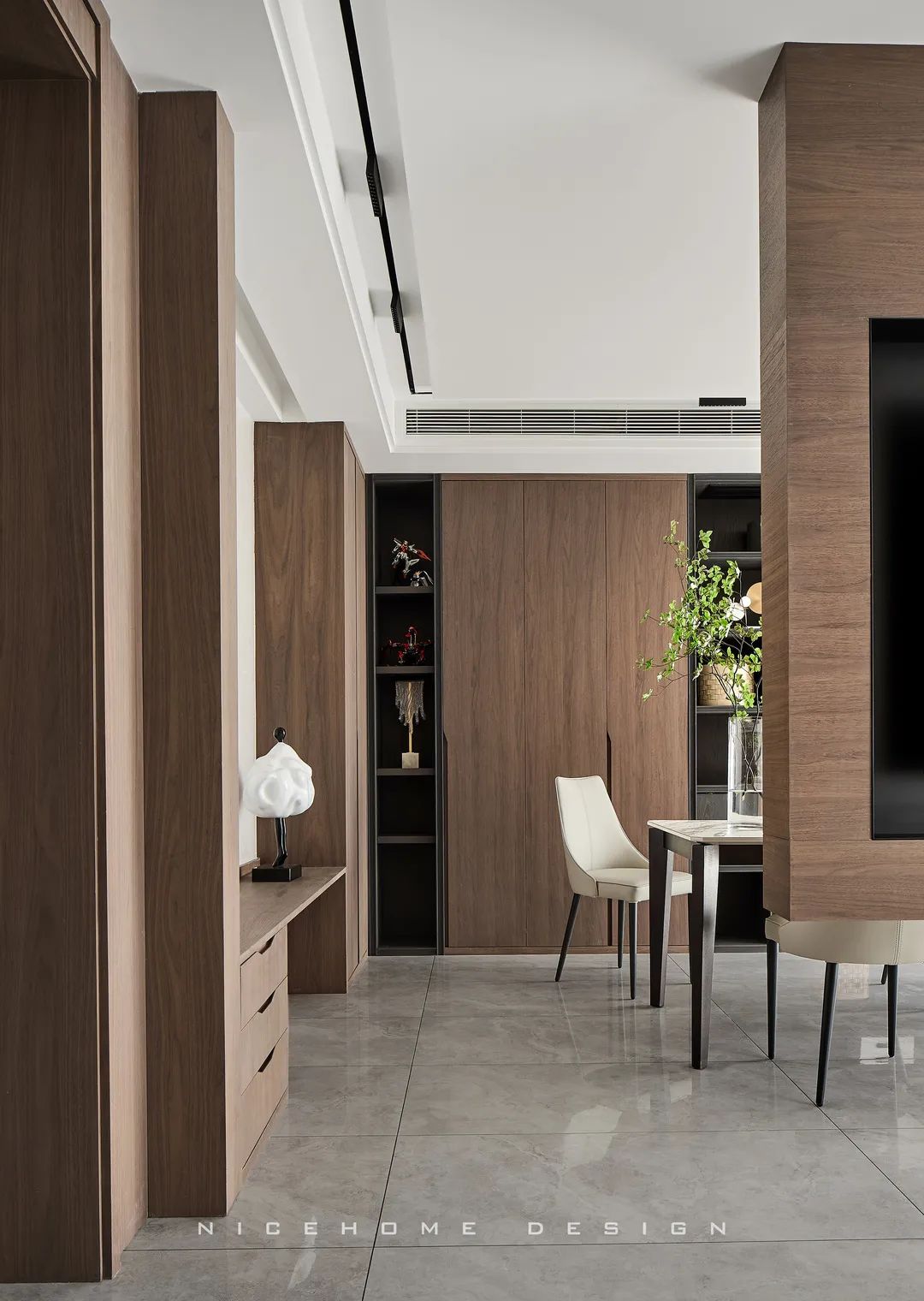 涌宁府现代简约复式住宅丨中国宁波丨浙江南鸿装饰-31